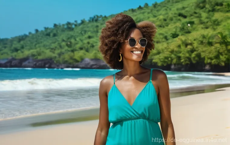 적도 기니의 모바일 네트워크 및 SIM 카드 사용법 - **Exploring a vibrant market with seamless local connectivity in Equatorial Guinea.**
    A male Eur...
